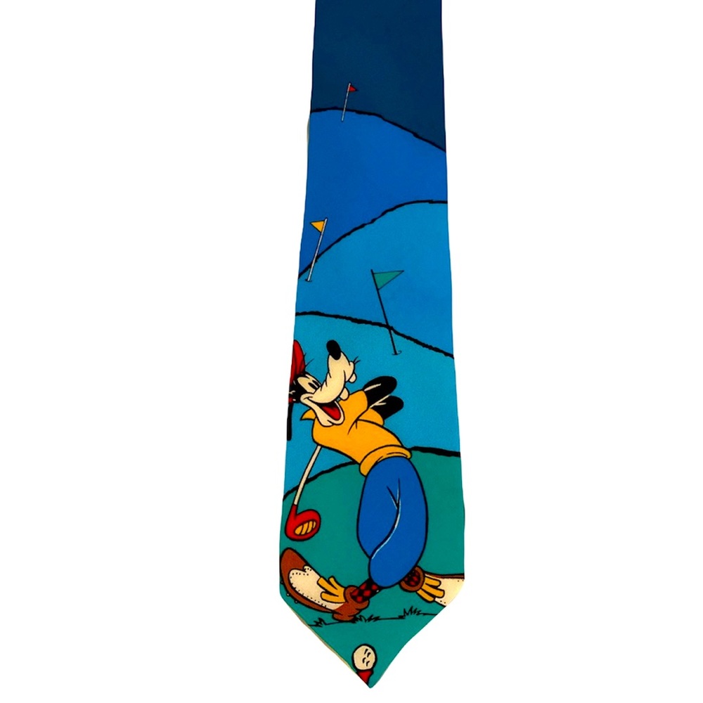 Men’s Disney golfing Goofy tie‎